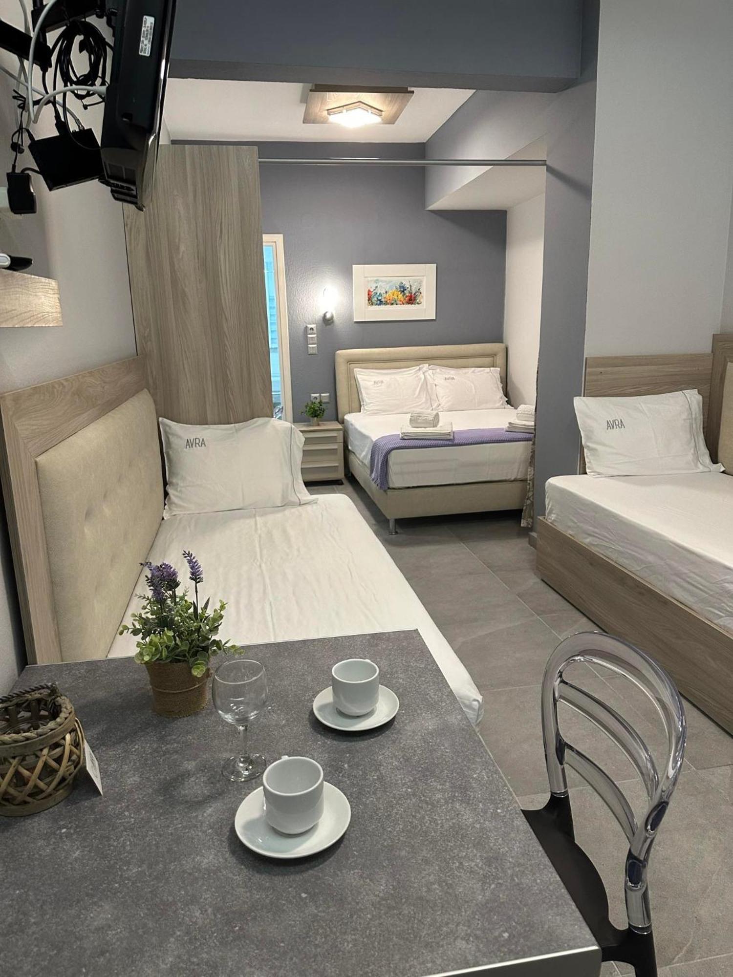 Avra Comfort Rooms Nea Poteidaia Eksteriør billede